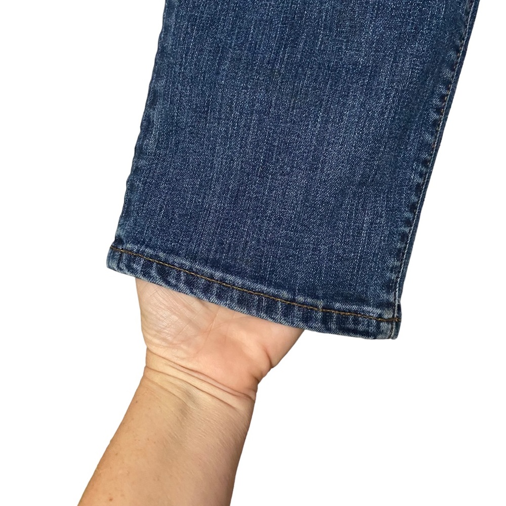 Vintage Chaps Womens Petite Mid Rise Denim Jeans Blue - Picture 4 of 13
